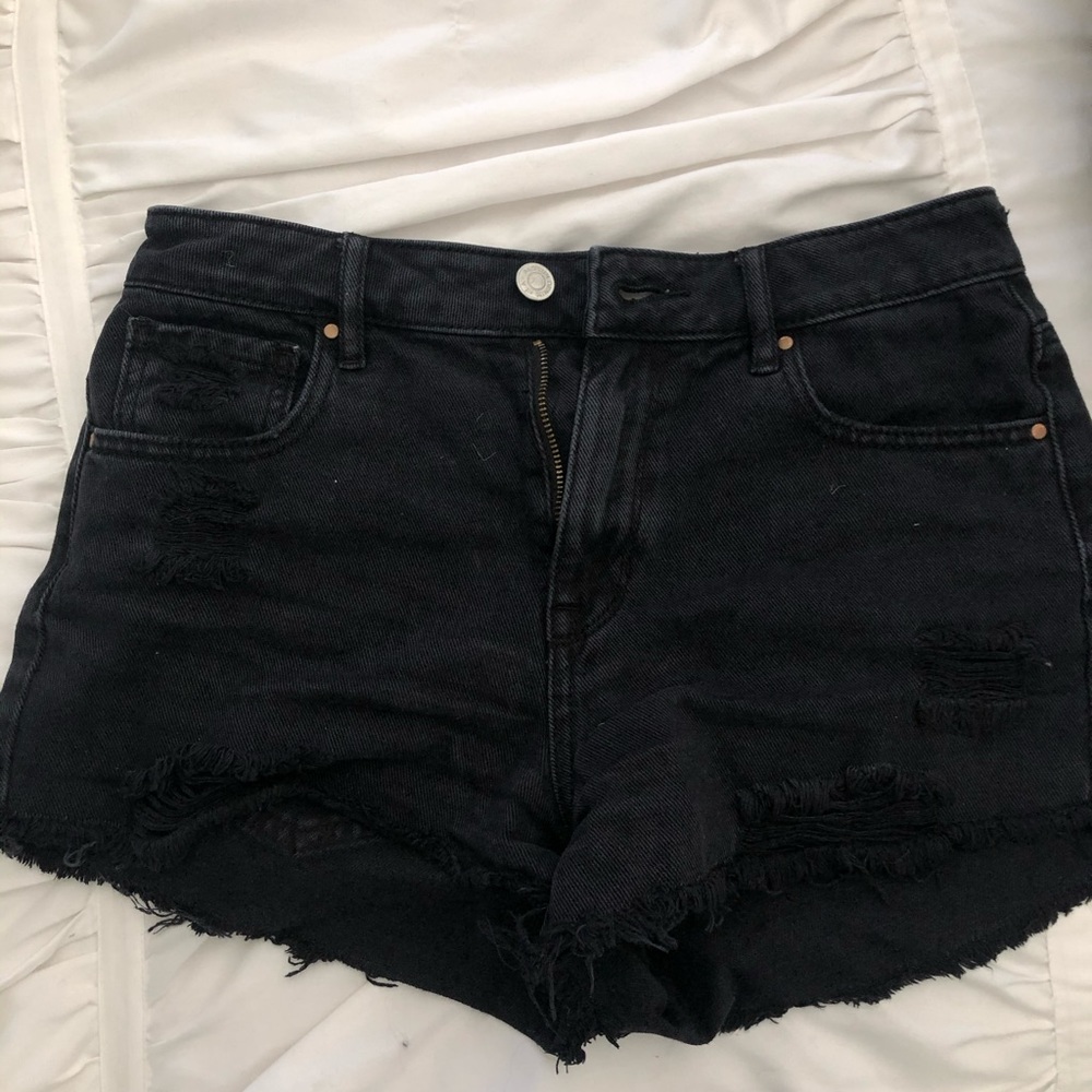 Pacsun Black Jean Shorts